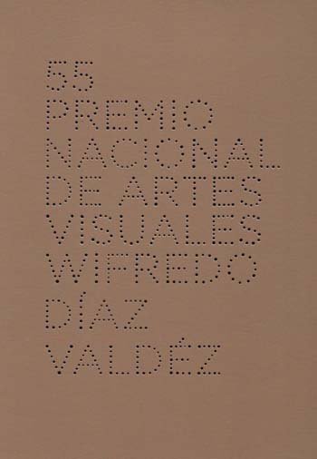 Tapa de 55º Premio Nacional de Artes Visuales - Wifredo Díaz Valdéz