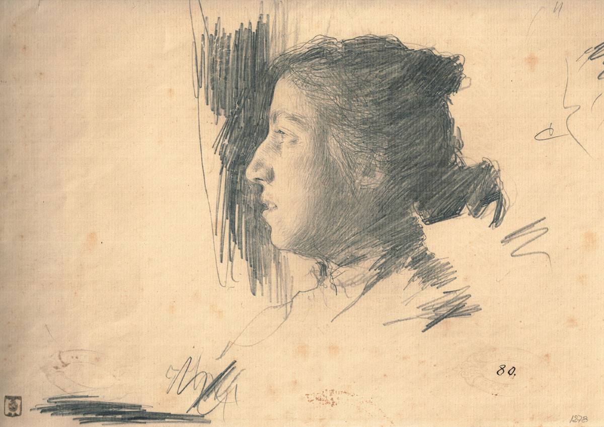 Retrato de María Luisa Sáez, 1900