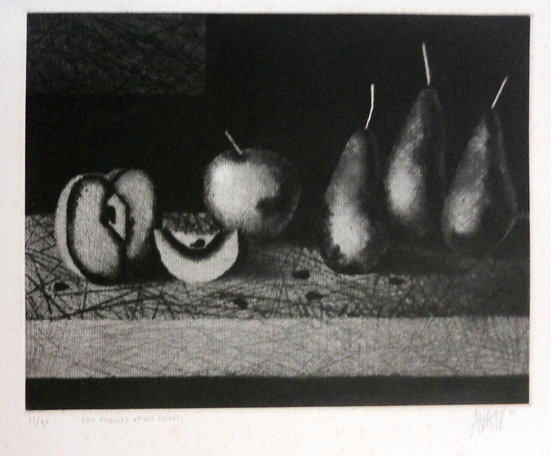 Obra ampliada: Manzanas y peras - Mario Avati