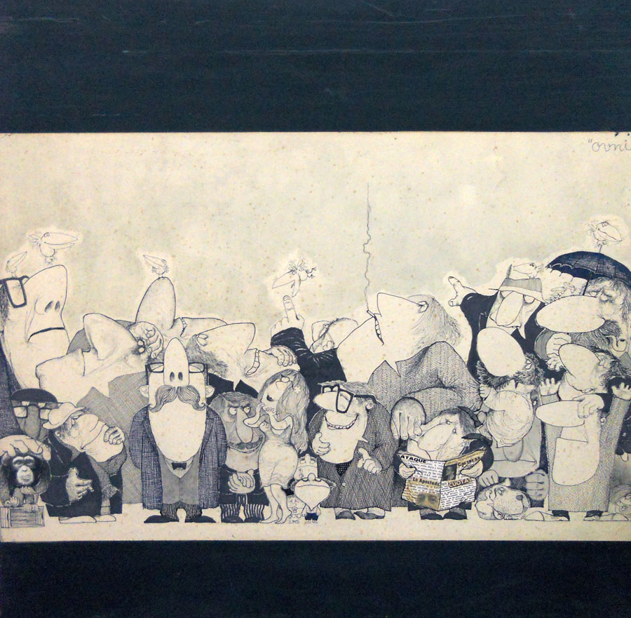 Ovni. Carlos Millot (1933). Tinta.  71 x 72 cm. Nº inv. 3092.