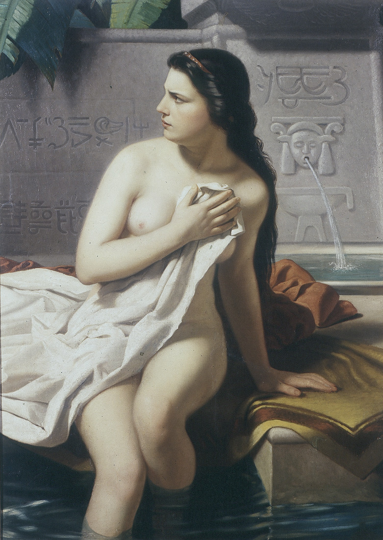 La casta Susana, c.1862. Juan Manuel Blanes (1830-1901). Óleo sobre tela.  134 x 98 cm. Nº inv. 67.