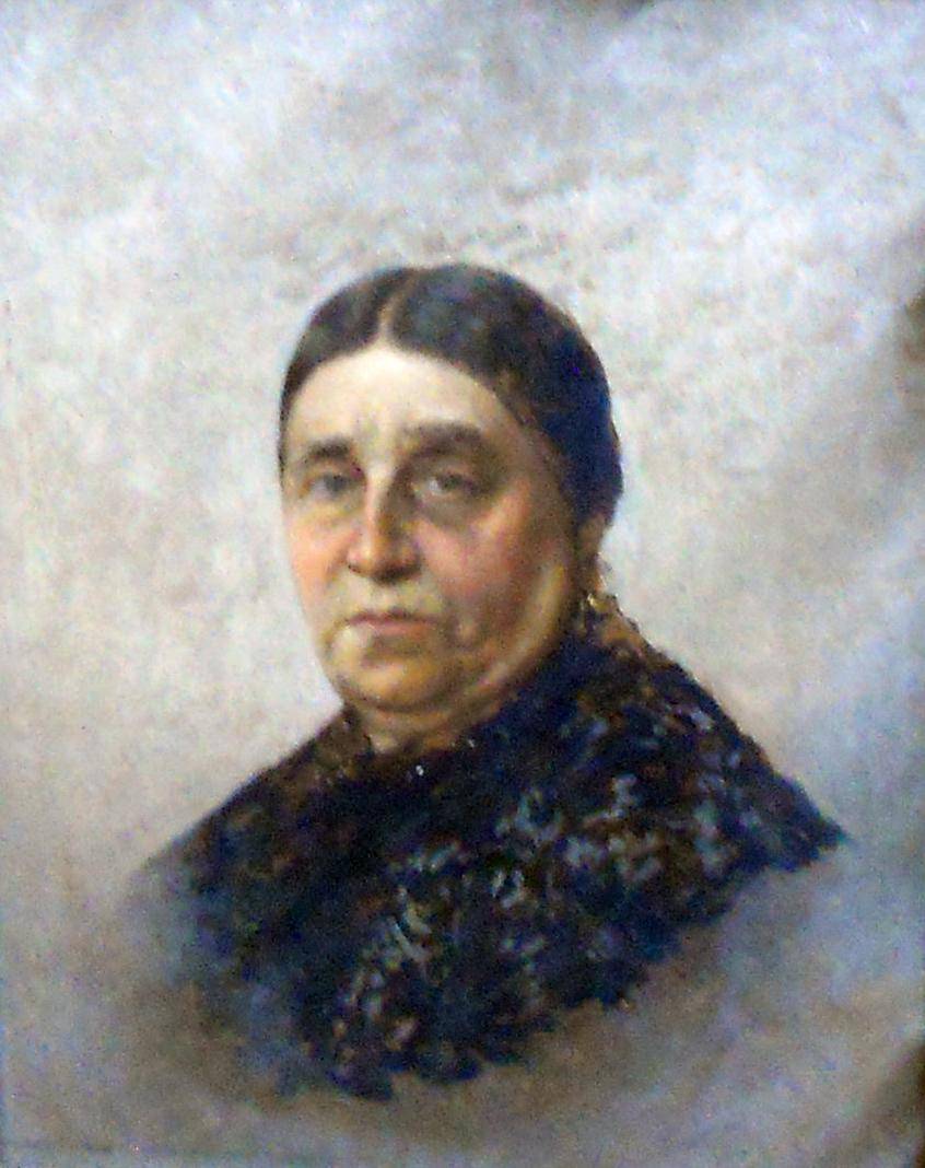 La esposa del pintor, c.1879