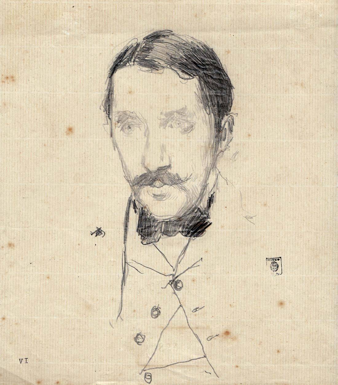 Retrato de Eduardo Mario Sáez , 1900