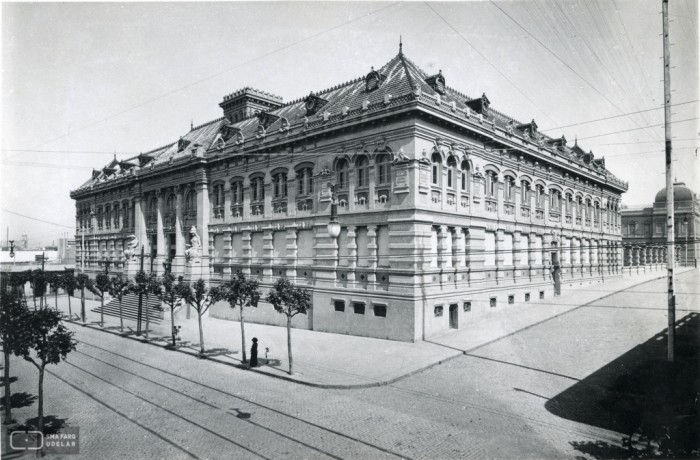 Instituto Alfredo Vázquez Acevedo, 1911. Archivo IHA. - Curso Arquitectos Uruguayos - Edición 2018