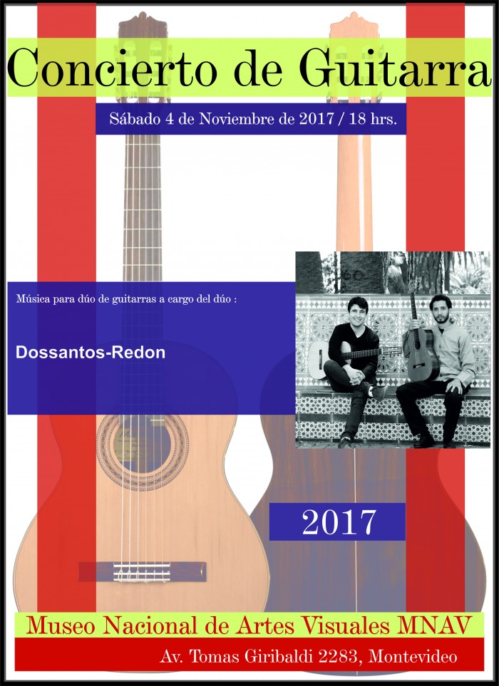 Presentación del dúo de guitarras Dossantos Redon 