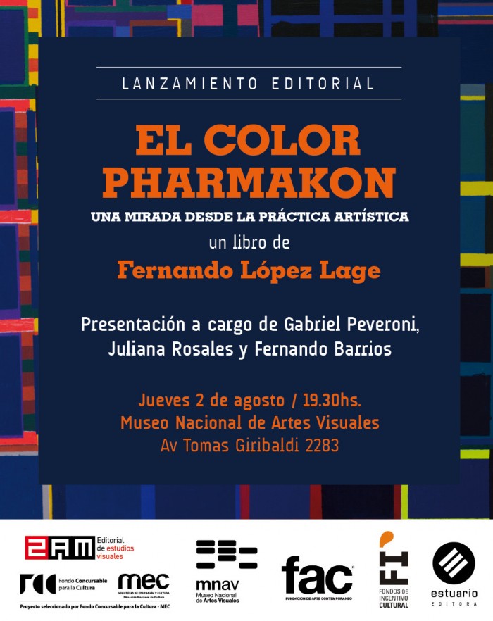 Presentación del libro "El color Pharmakon. Una mirada desde la práctica artística" de Fernando López Lage