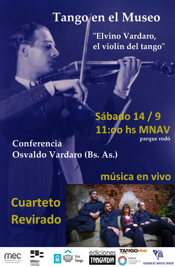 Tango en el Museo - "Elvino Vardaro, el violín del tango"