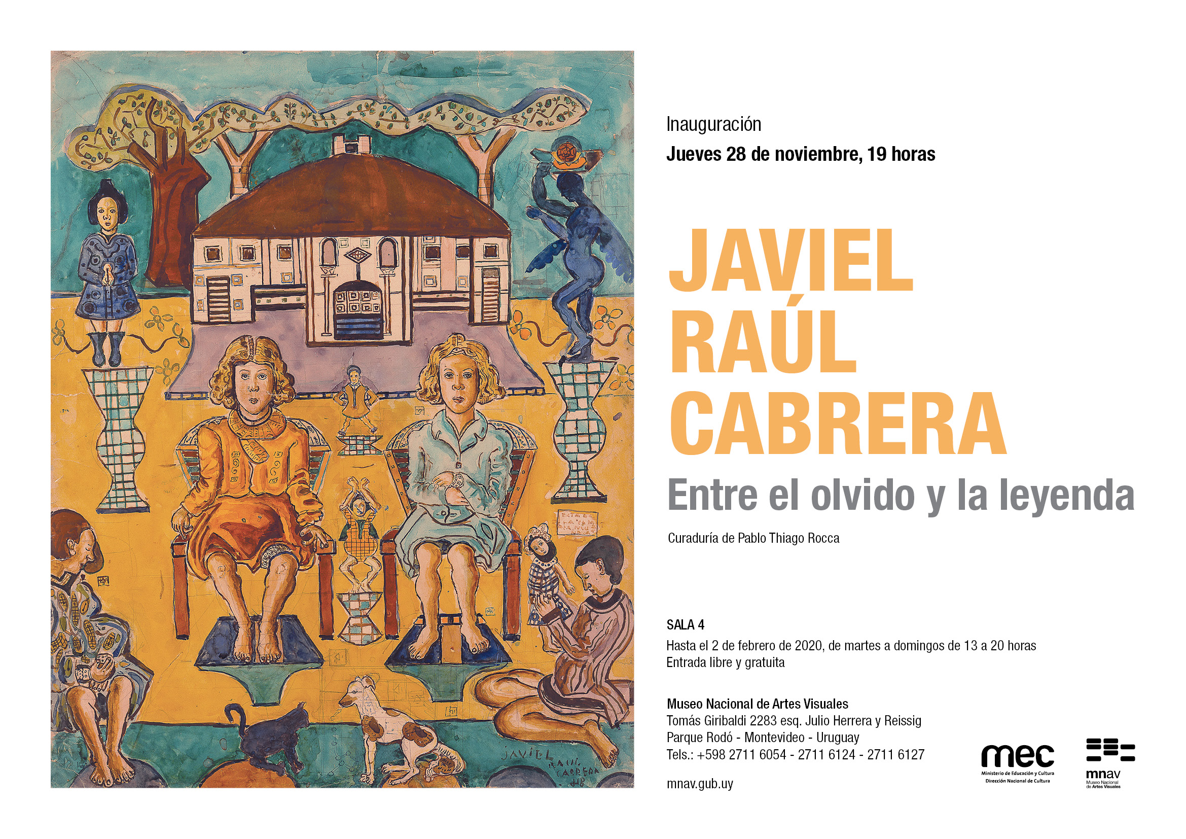 Invitaci�n - Museo Nacional de Artes Visuales