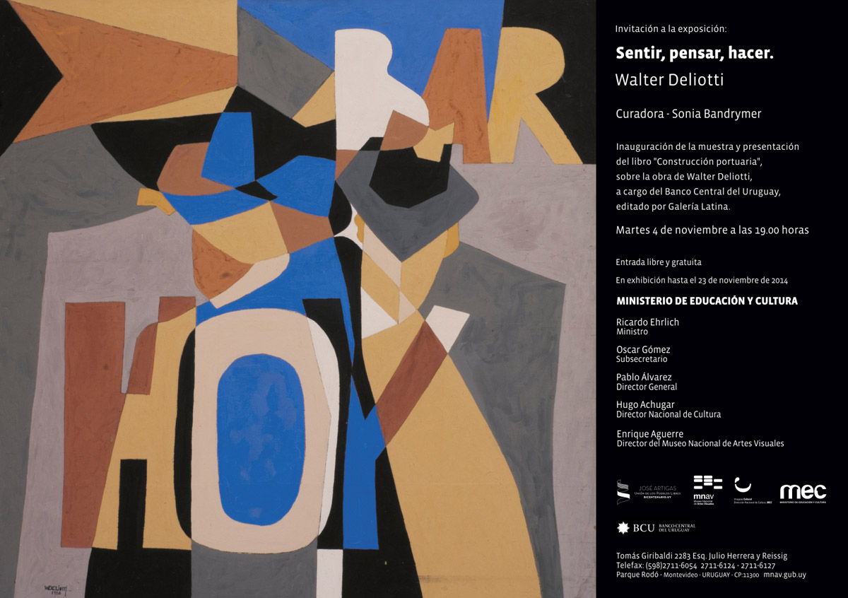 Invitaci�n - Museo Nacional de Artes Visuales