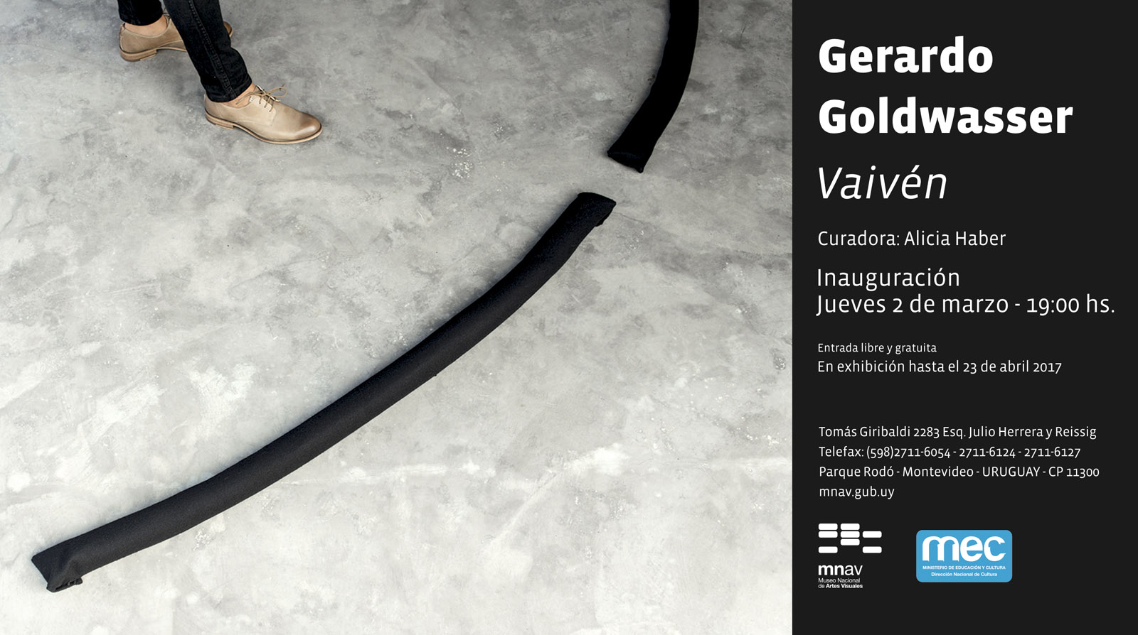 Invitaci�n - Museo Nacional de Artes Visuales