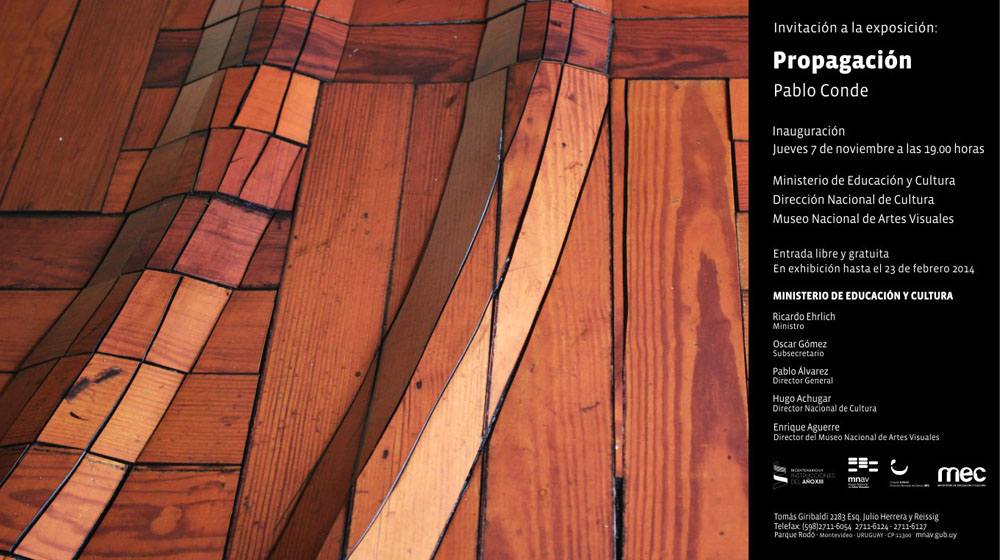 Invitacin - Museo Nacional de Artes Visuales