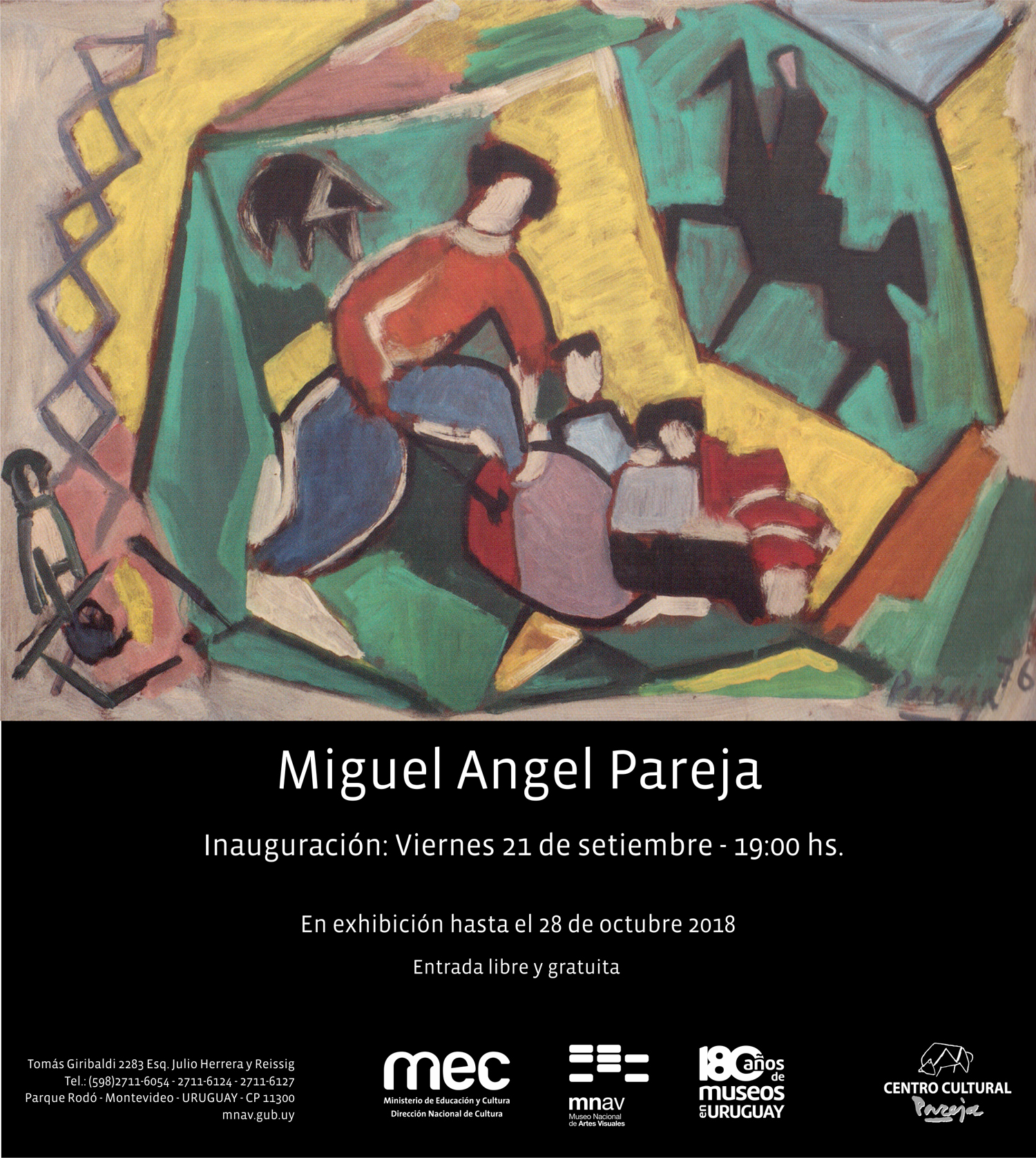 Invitación - Museo Nacional de Artes Visuales