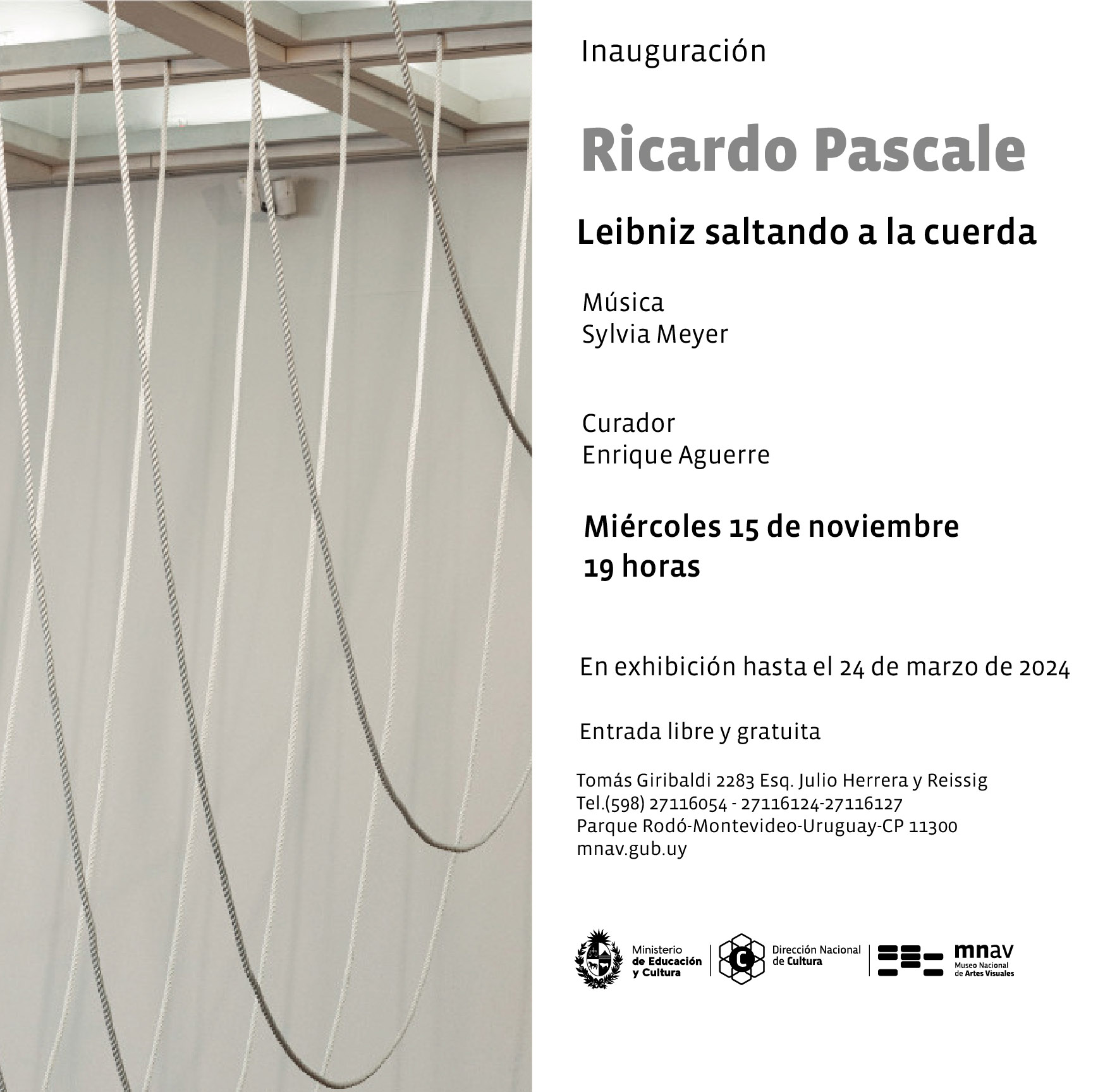 Invitaci�n - Museo Nacional de Artes Visuales
