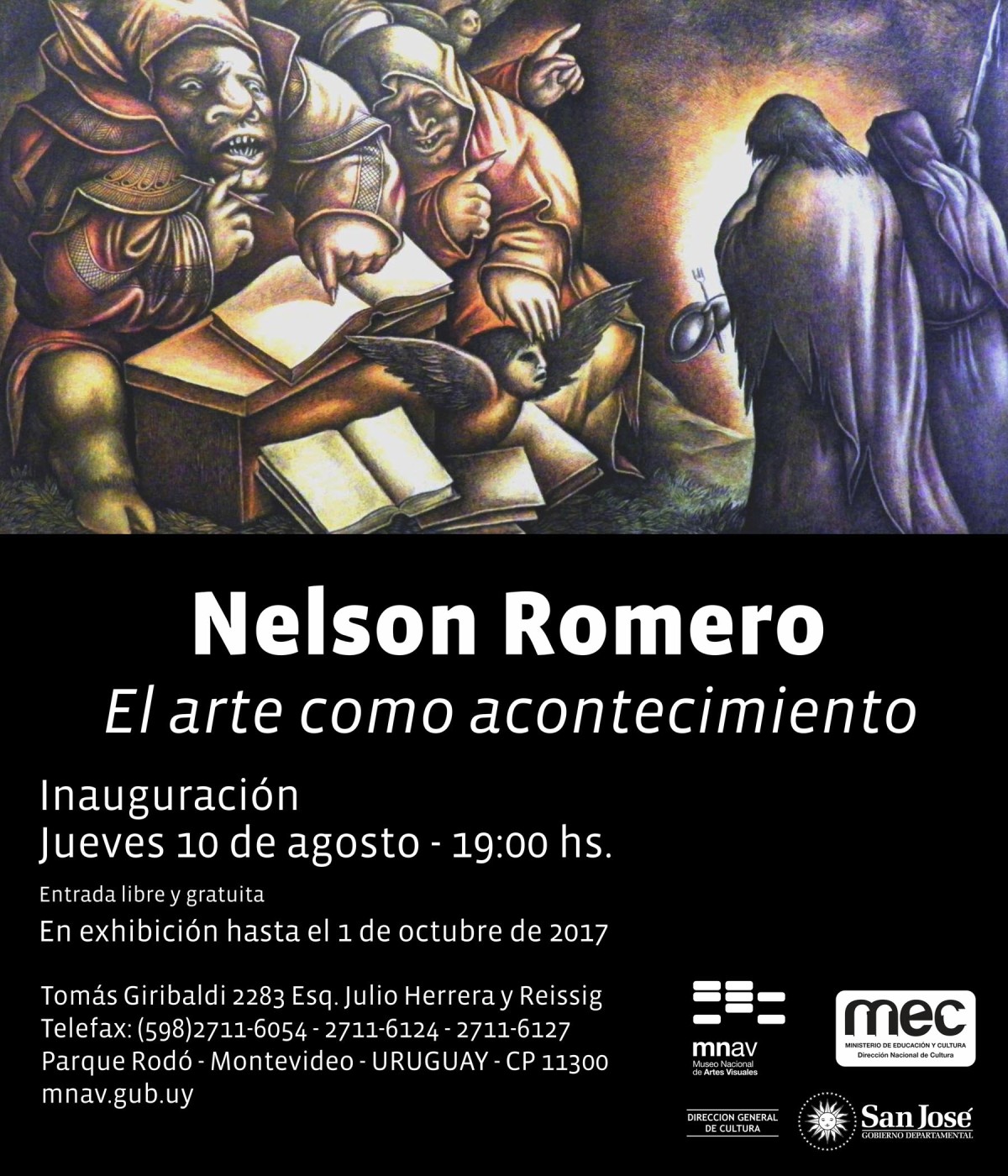 Invitaci�n - Museo Nacional de Artes Visuales