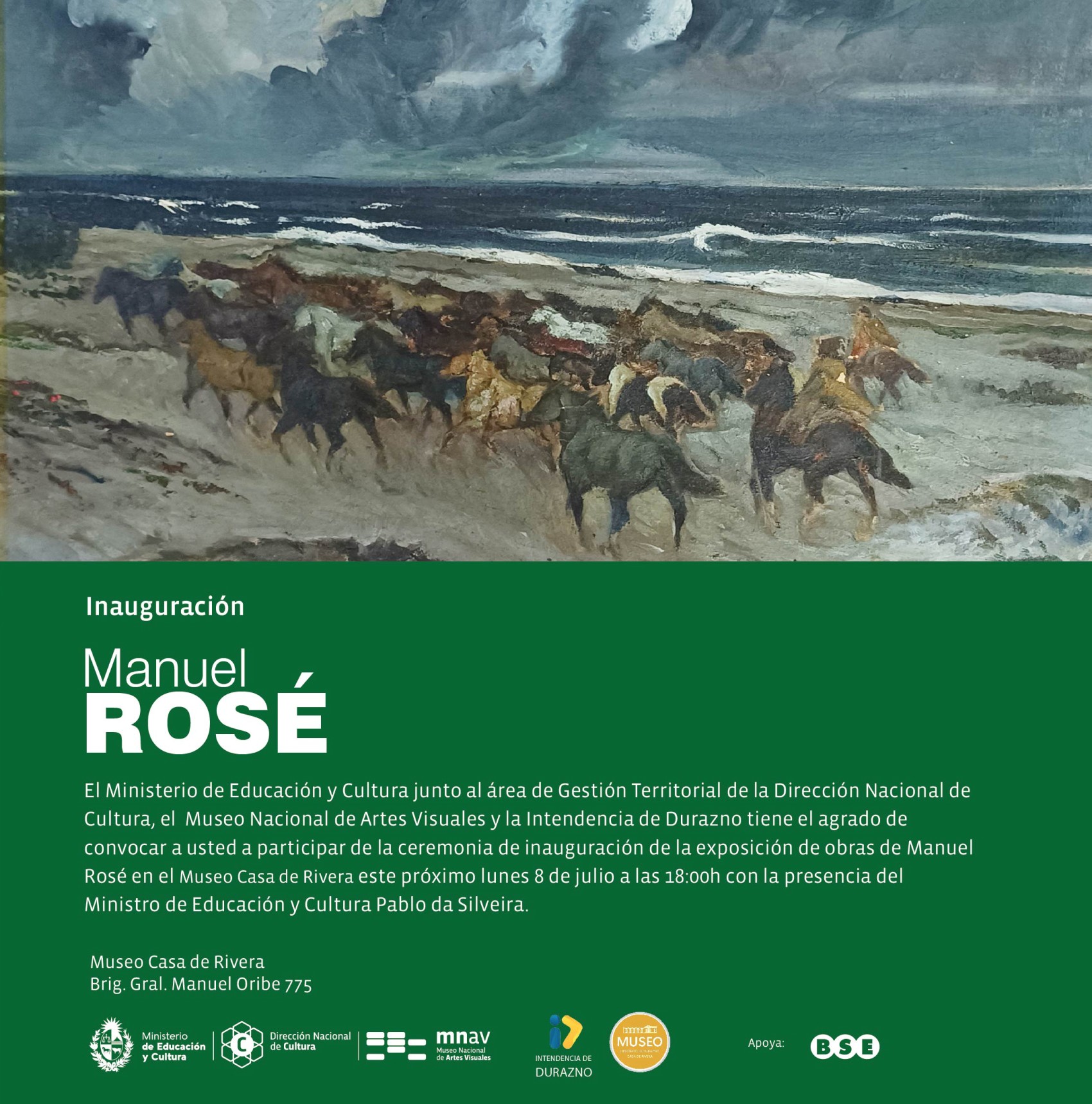 Invitaci�n - Museo Nacional de Artes Visuales