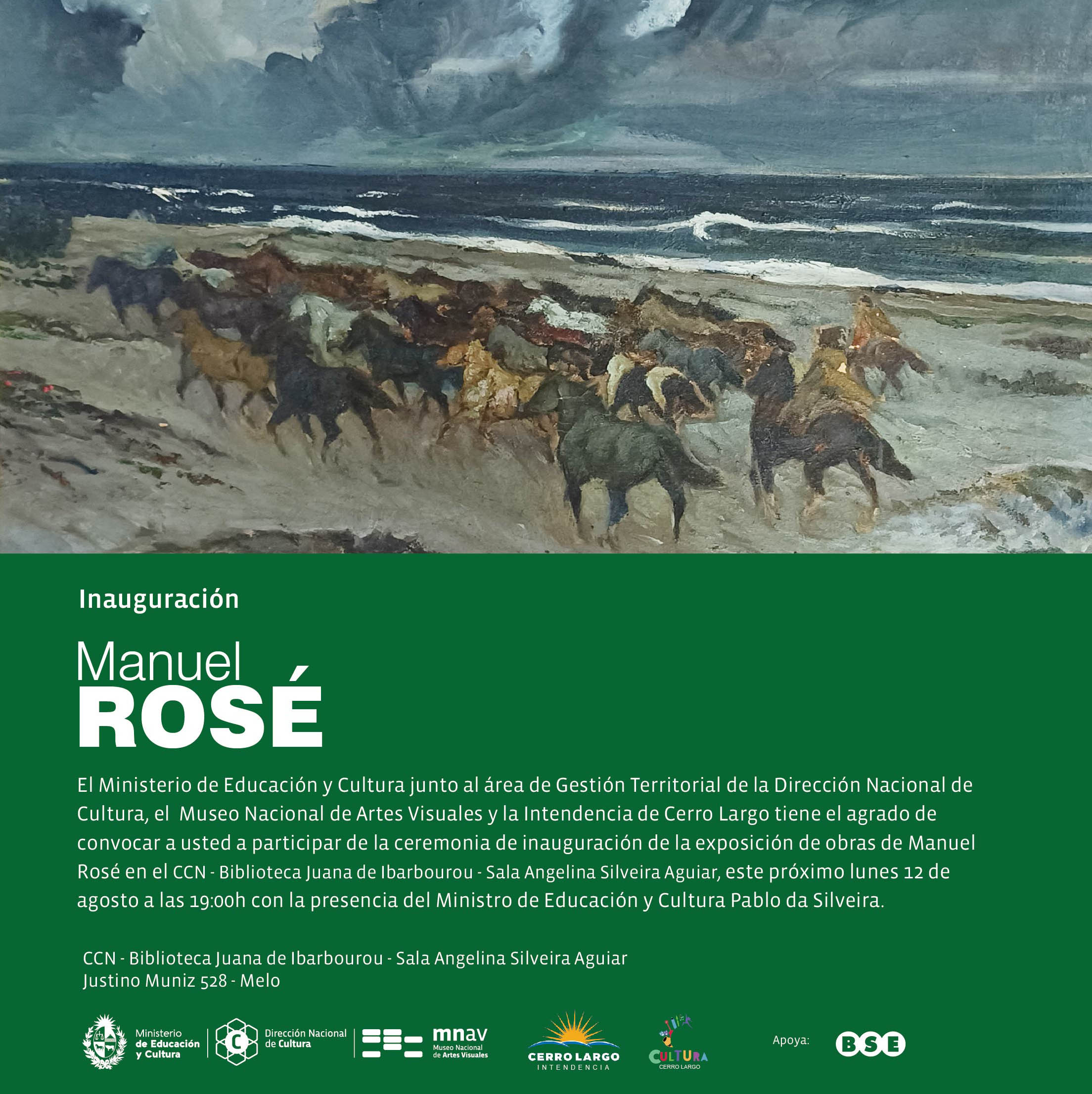 Invitaci�n - Museo Nacional de Artes Visuales