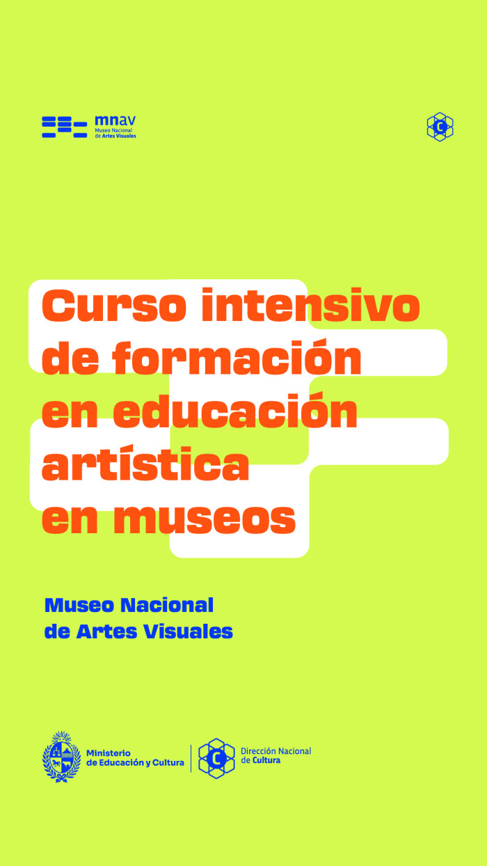  - Curso intensivo de formación en educación artística en museos - Museo Nacional de Artes Visuales