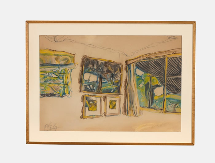  - Interior, 1978 - Manuel Espínola Gómez (1921-2003) - Museo Nacional de Artes Visuales