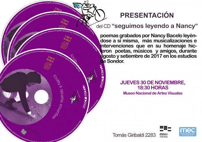  - Presentación de CD "Seguimos leyendo a Nancy" - Museo Nacional de Artes Visuales