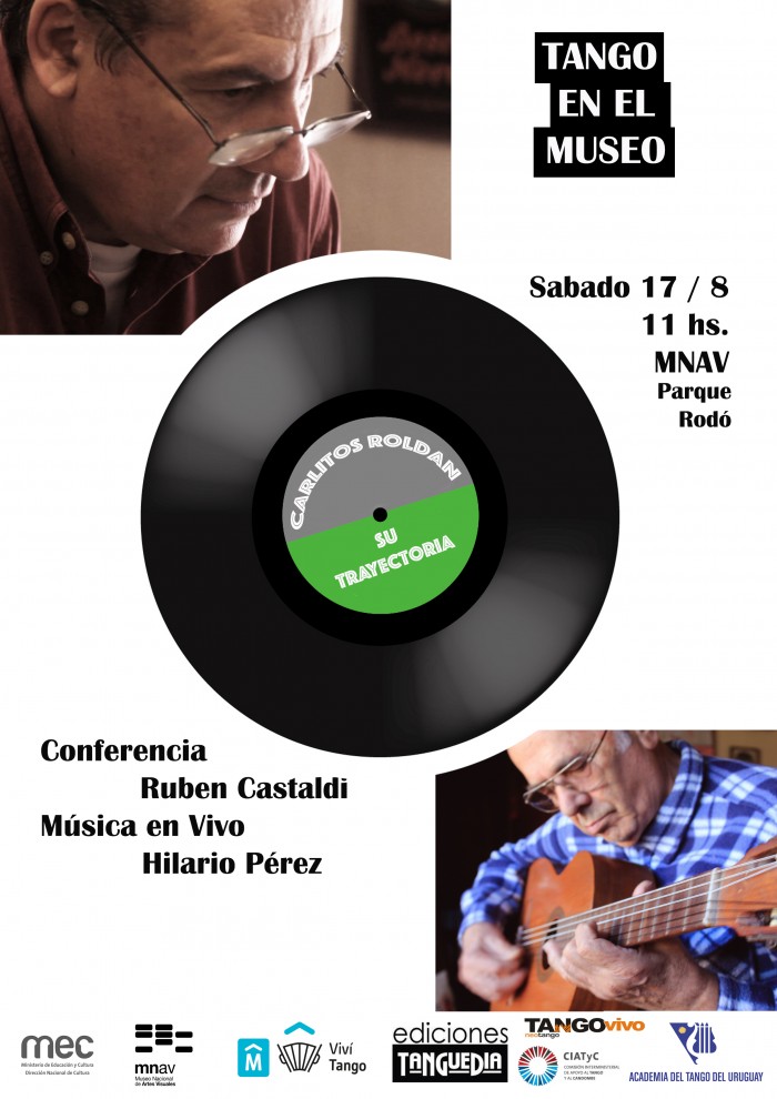  - Tango en el Museo - Sobre el cantor Carlos Roldán - Música en vivo - Museo Nacional de Artes Visuales