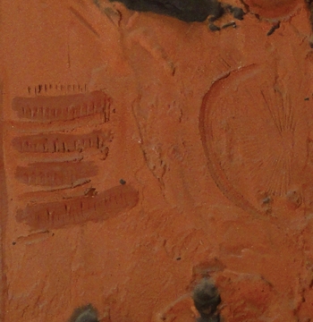 Detalle - Detonación matérica - Coleccion MNAV - Museo Nacional de Artes Visuales