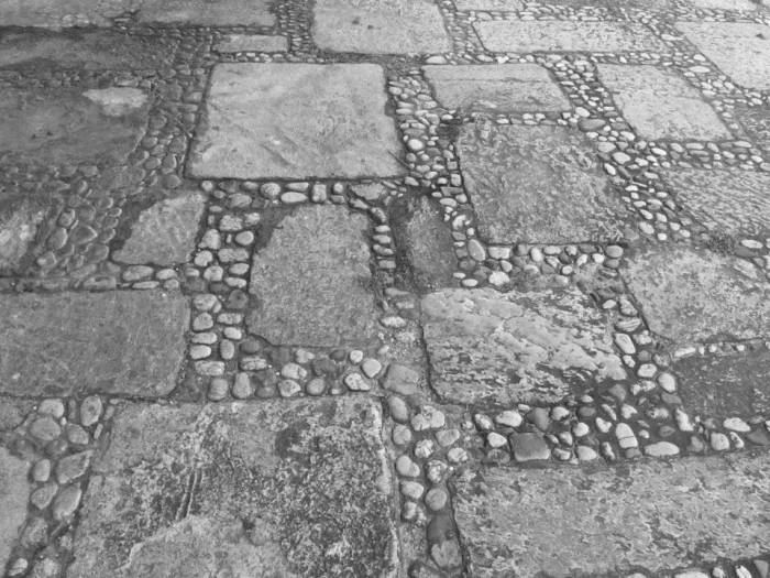 Juan A. Scasso: Hotel Miramar, pavimento.<br>Archivo IHA - Curso Arquitectos uruguayos del siglo XX - Documentos para una historia de la arquitectura nacional - Museo Nacional de Artes Visuales