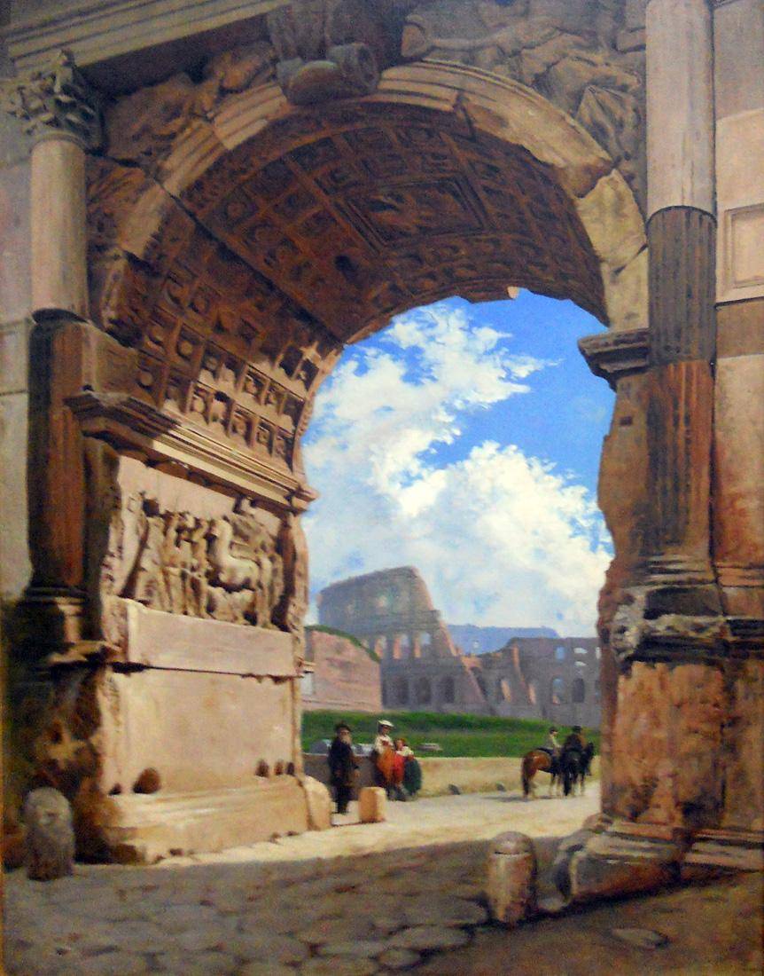 El Arco de Tito, c.1882