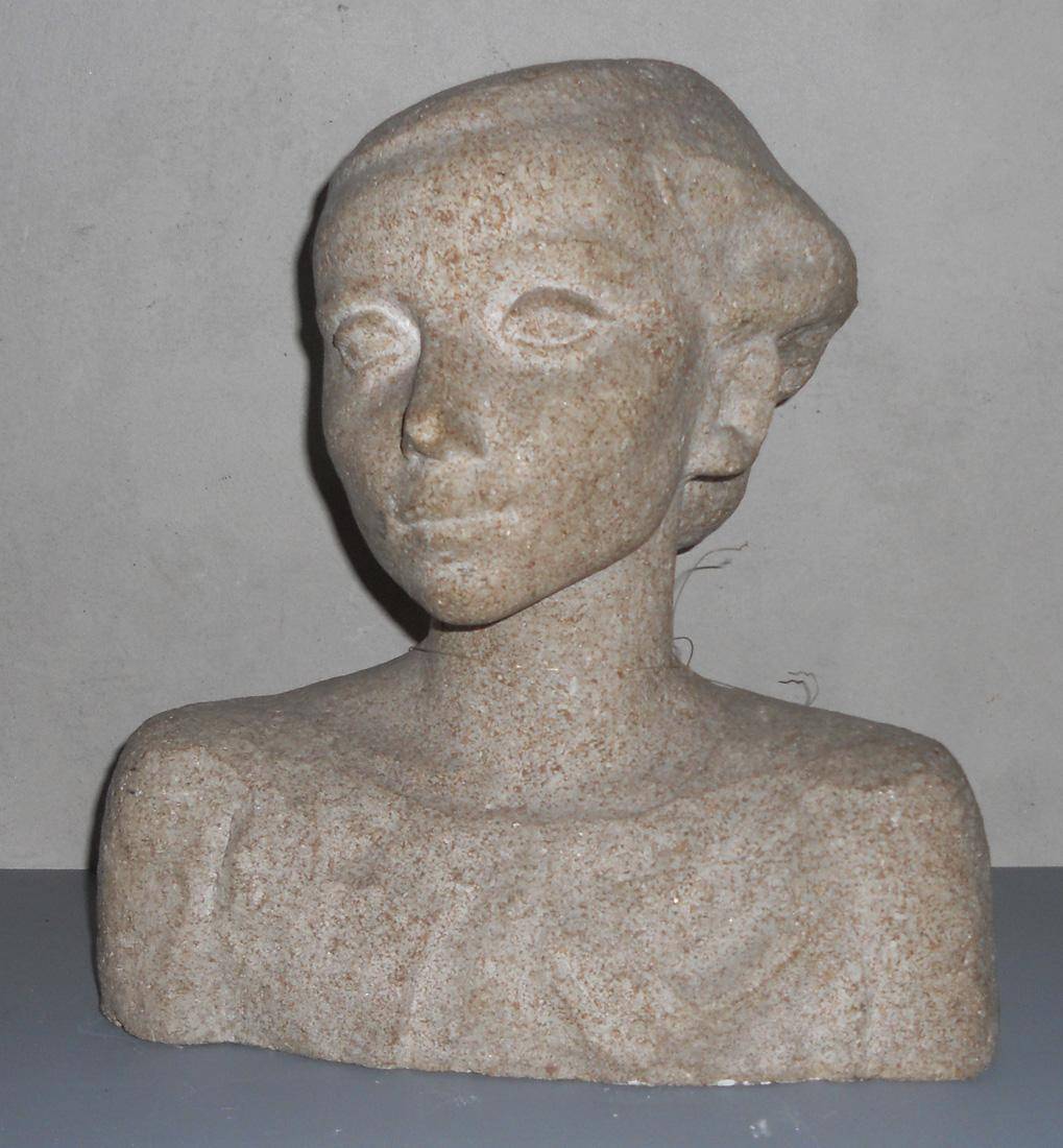 Marta, c.1937. Germán Cabrera (1903-1990). Piedra.  40 x 39 x 25 cm. Nº inv. 2090.