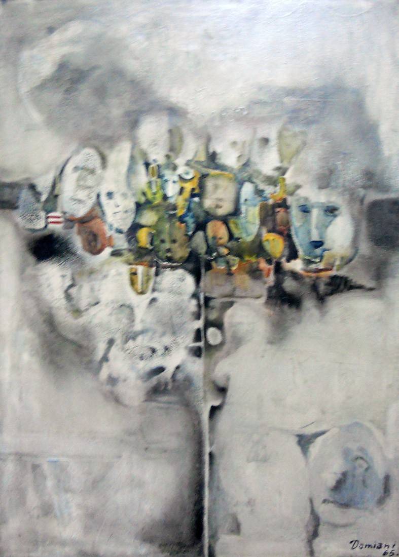 Sueño II, 1965. Jorge Damiani (1931-2017). Medios combinados.  135,0 x 90,00 x   cm, Nº inv. 2092.