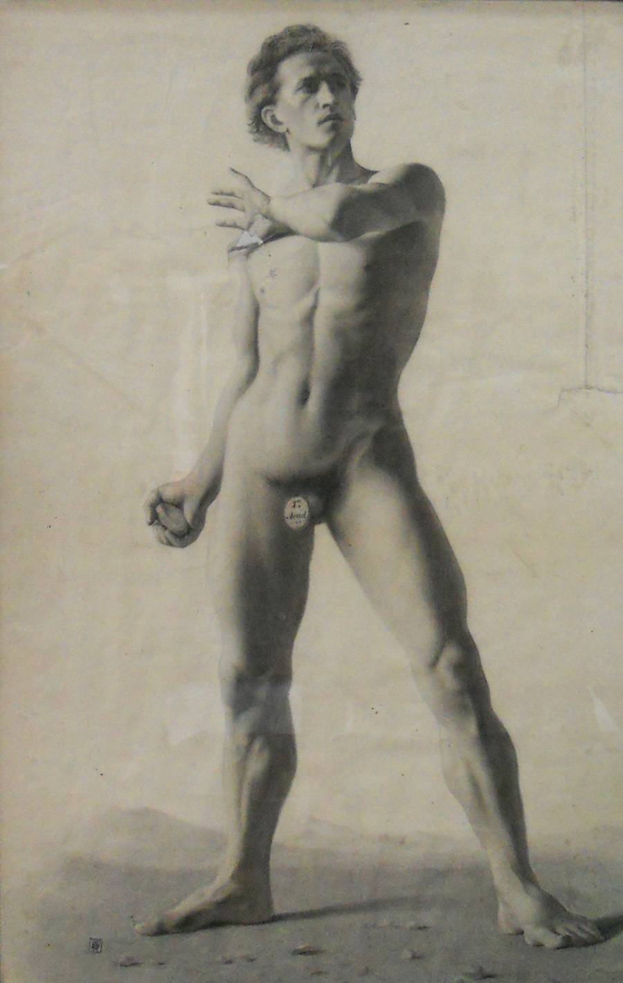 Academia - desnudo, c.1861