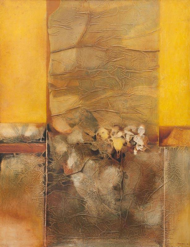 Amanecer, 1966. Jorge Damiani (1931-2017). Medios combinados.  170,0 x 150,0 x   cm, Nº inv. 2913.