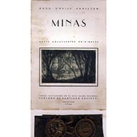 Ilustración de la tapa del catálogo Minas, 1959-62