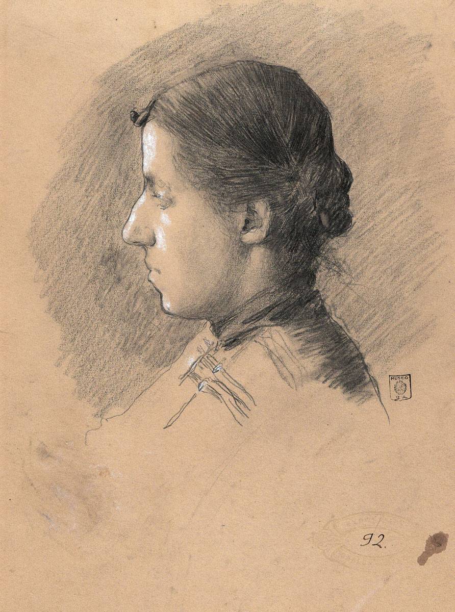 Retrato de Sarah Silvia Sáez de Ellauri, 1900