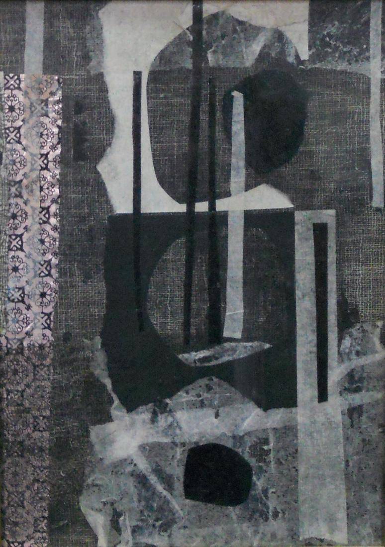 Collage. Humberto Tabaré Tomeo (1933-1996). Collage.  24 x 16,5 cm. Nº inv. 3669.