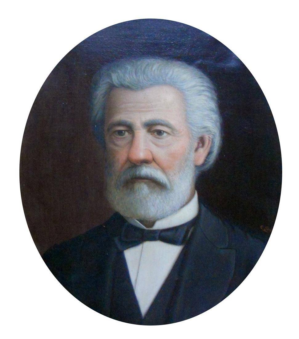 Retrato del Sr. Joaquín Costa, 1897. Carlos Seijo (1862-1956). Óleo sobre tela.  64 x 54 cm. Nº inv. 3684.