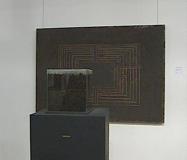 Fue, 2001. Alejandro Turell Lorenzo (1975). Técnica mixta - Escultura.  10,50 x 42,50 x 32,5 cm, Nº inv. 4811.