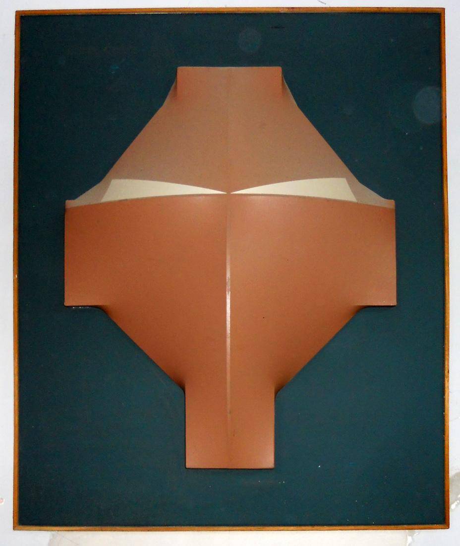Sin Título, 1979. Gastón Garreaud (1934-2005). Medios combinados.  140 x 101 x 17 cm. Nº inv. 5086.