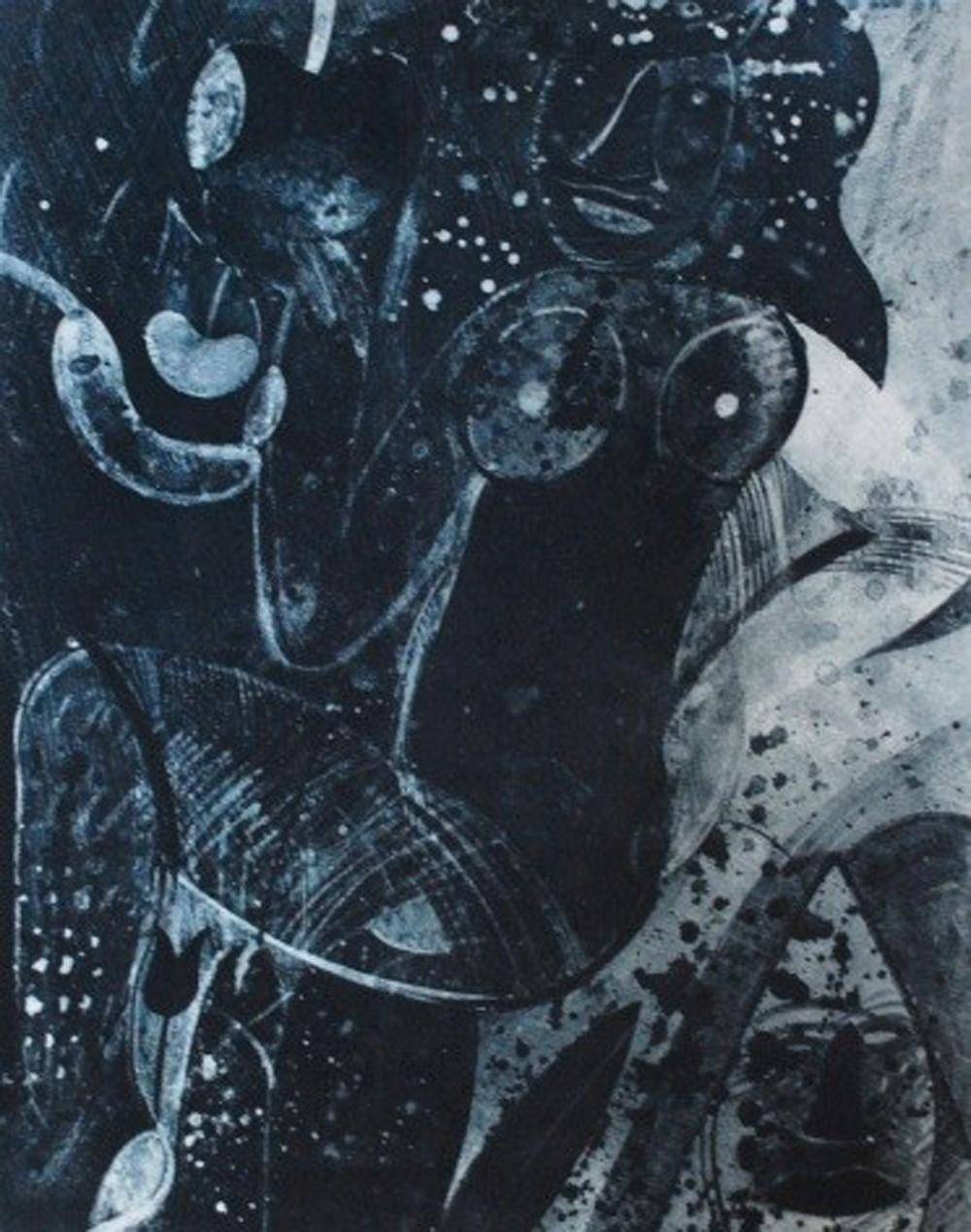 Bruja chachalaca, 2010. Roger von Gunten  (1933). Fotograbado sobre papel.  50 x 40 cm. Nº inv. 5175.