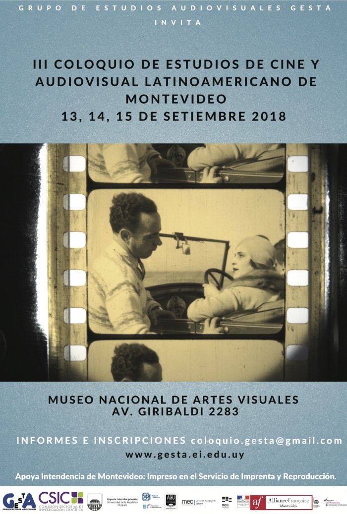 III Coloquio de estudios de cine y audiovisual latinoamericano de Montevideo - 