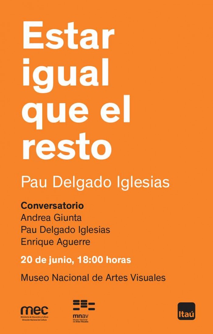 Conversatorio - Estar igual que el resto - Pau Delgado Iglesias - 