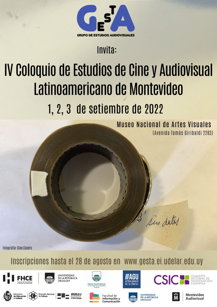 IV Coloquio de Estudios de Cine y Audiovisual Latinoamericano de Montevideo - 