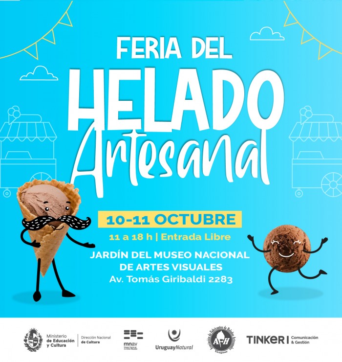 Feria del helado artesanal - Museo Nacional de Artes Visuales - 