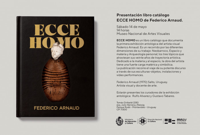 Presentación  del libro catálogo ECCE HOMO_Federico Arnaud - 