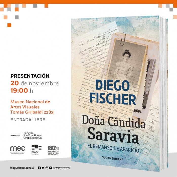  - Presentación del libro "Doña Cándida" de Diego Fischer - Museo Nacional de Artes Visuales