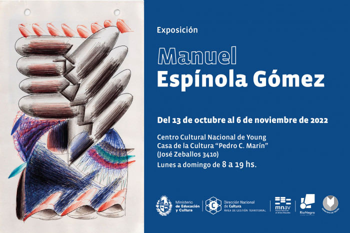 Inauguración de la exposición Exposición itinerante - Manuel Espínola Gómez (Casa de la Cultura 'Pedro C. Marín', Río Negro)