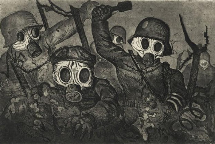Otto Dix(1891-1969) - El terrible mundo de la guerra