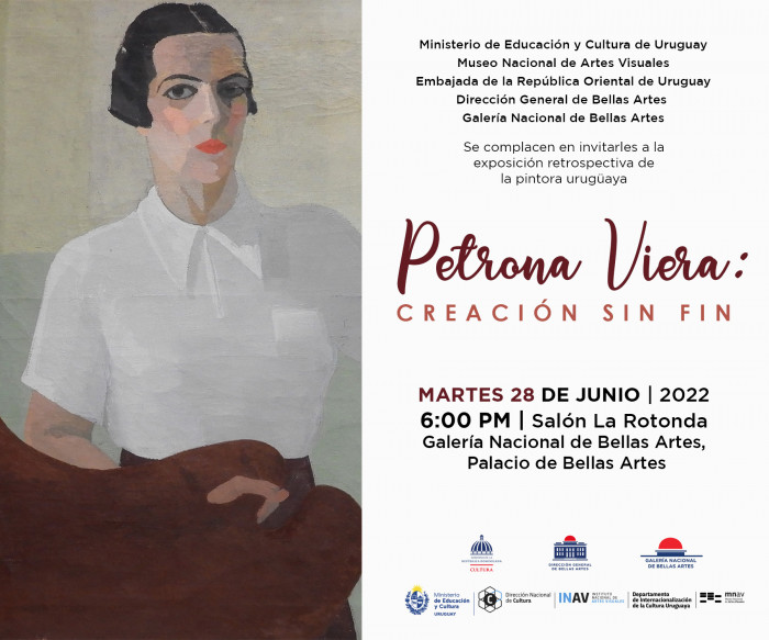 Inauguración de la exposición Petrona Viera: creación sin fin (Santo Domingo, República Dominicana)