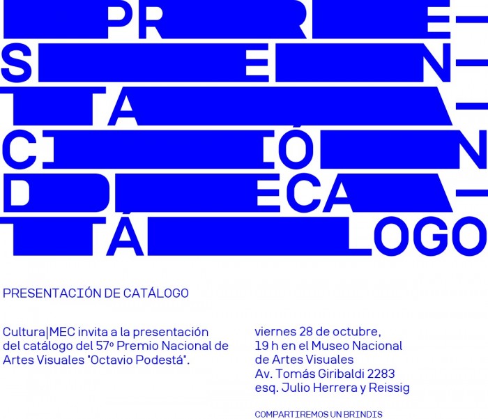 Presentación del catálogo del 57º Premio Nacional de Artes Visuales - Octavio Podestá - 