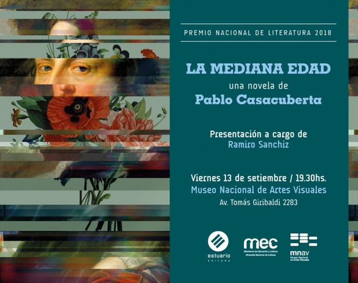 Presentación del libro: "La mediana edad" de Pablo Casacuberta - 