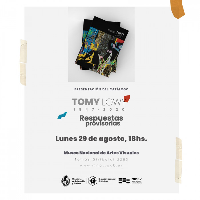 Presentación del catálogo: Respuestas provisorias - Tomy Lowy (1947-2020) - 